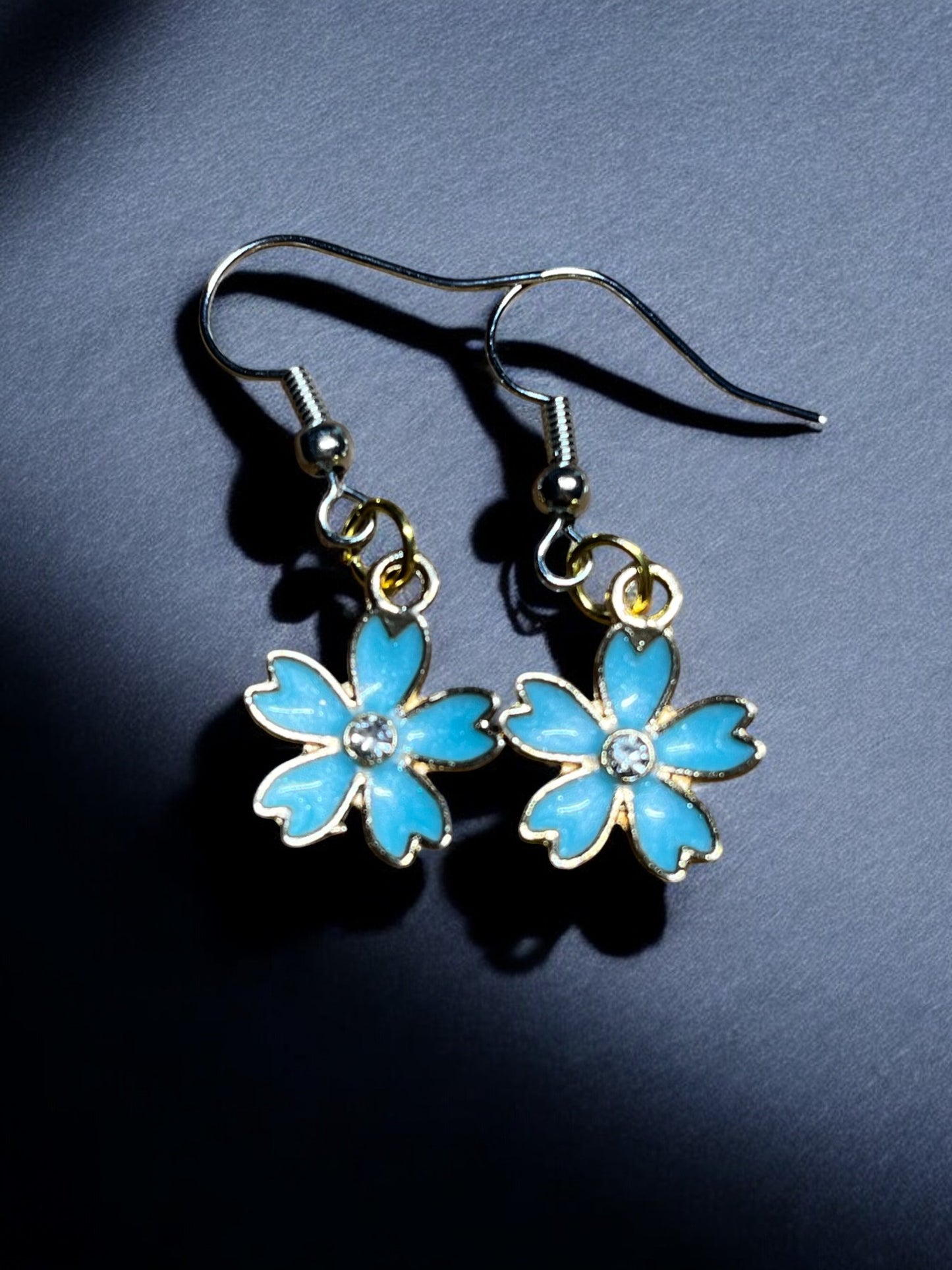 Pendientes de flores