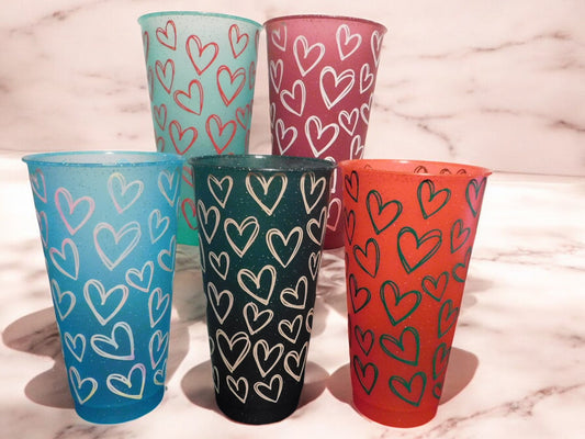 Hearts of Love Cold Cup