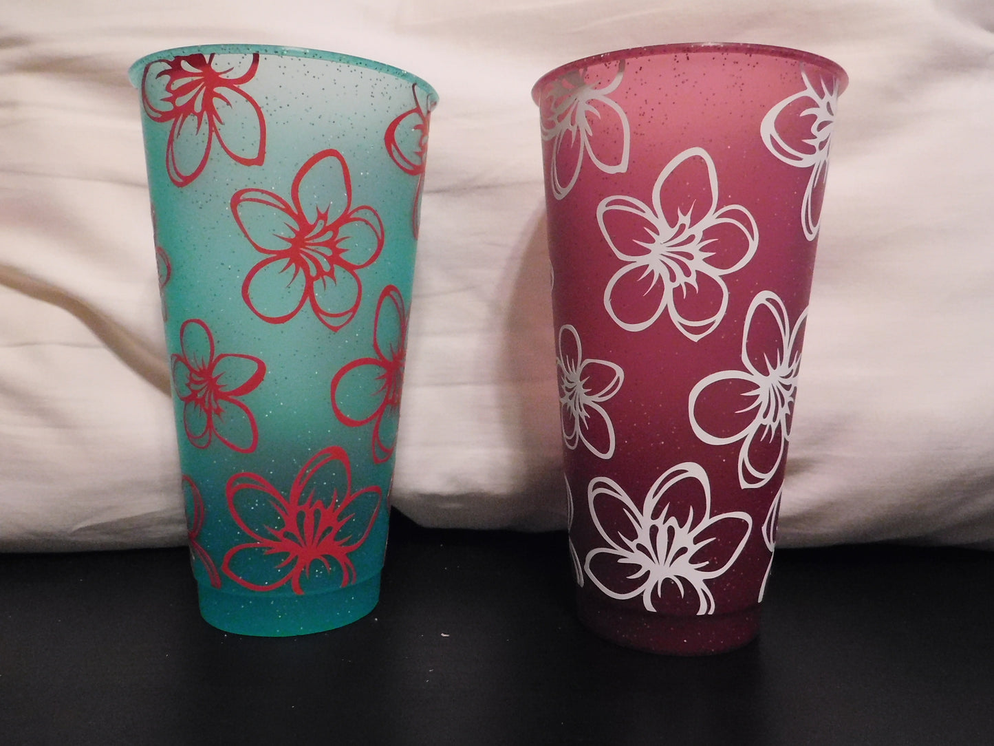 Hawaiian Flowers Cold Cup