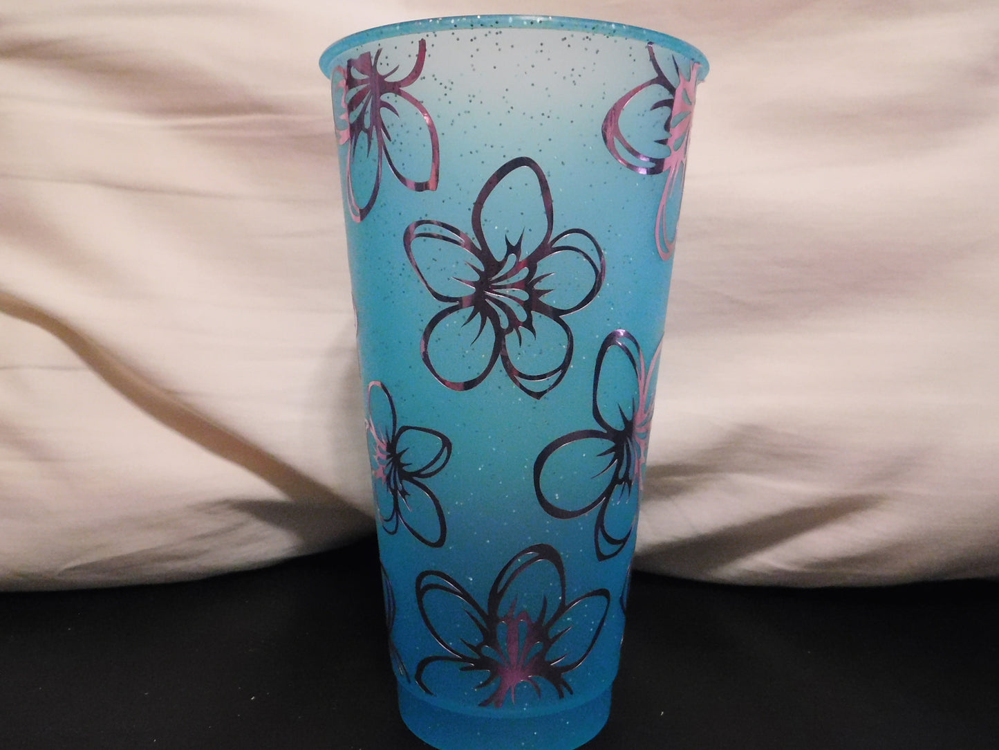 Hawaiian Flowers Cold Cup