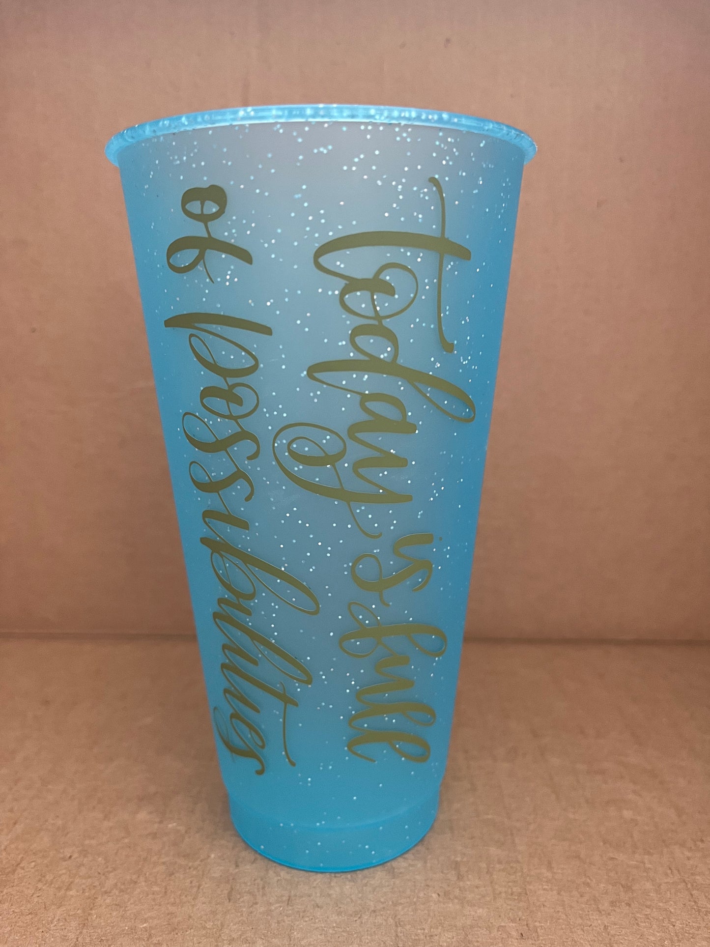 Positive Saying Cold Cup